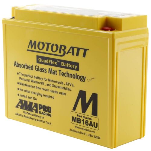 Ducati 750Ss 1994 Motobatt Quadflex 12V Battery High Performance 