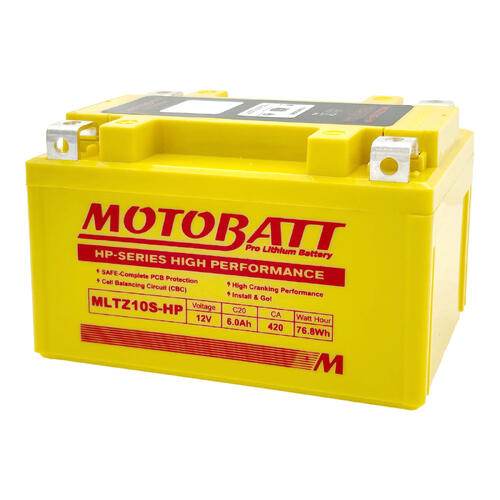 Yamaha NXC125 Cygnus 2004-2006 Motobatt Lithium 12V Battery High Performance