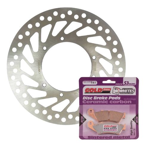 Honda CRF250X 2004-2016 MTX Brake Disc & Pads Front Service Kit 