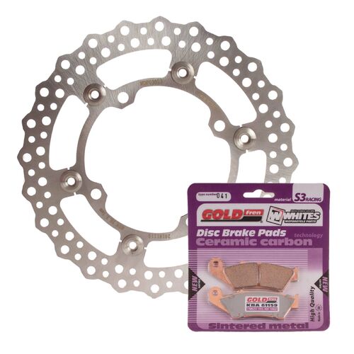 Kawasaki KX450F 2006-2014 MTX Brake Disc & Pads Front Service Kit 