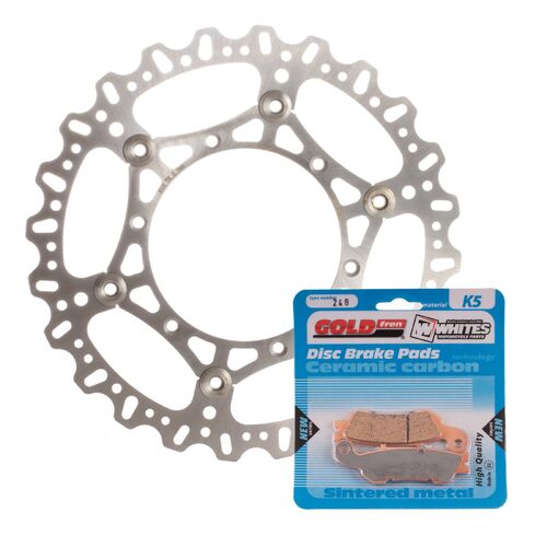 Yamaha WR450FSP 2021 MTX Brake Disc & Pads Front Service Kit 