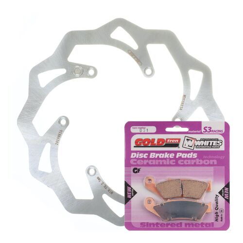 KTM 350 EXC-F 2011-2019 MTX Brake Disc & Pads Front Service Kit 