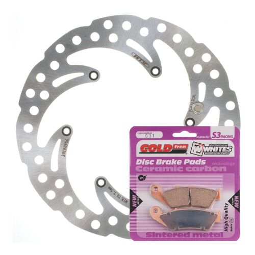 KTM 450 EXC 2003-2006 MTX Brake Disc & Pads Front Service Kit 