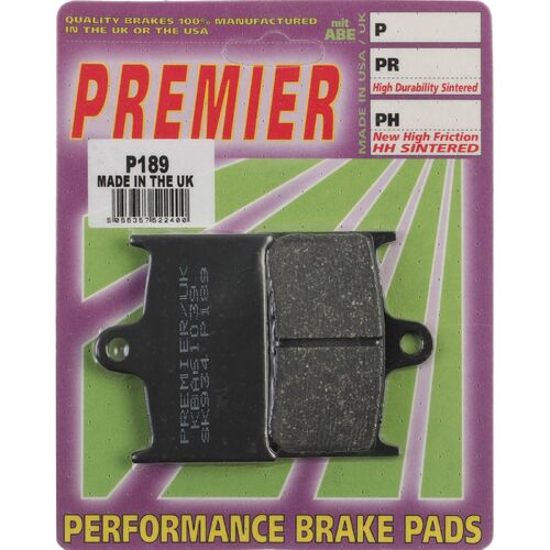 Triumph Sprint GT1050 2011-2013 Premier Front Disc Brake Pads