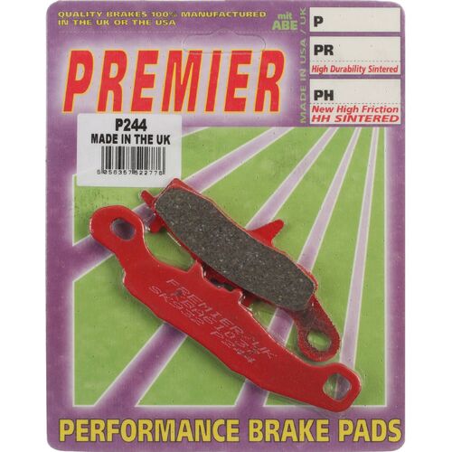 Kawasaki KL250 StockMan 2000-2022 Premier Front Disc Brake Pads