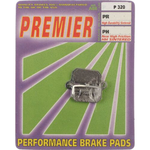 Husqvarna TC50 Mini 2018-2019 Premier Front Disc Brake Pads Direct Replacement