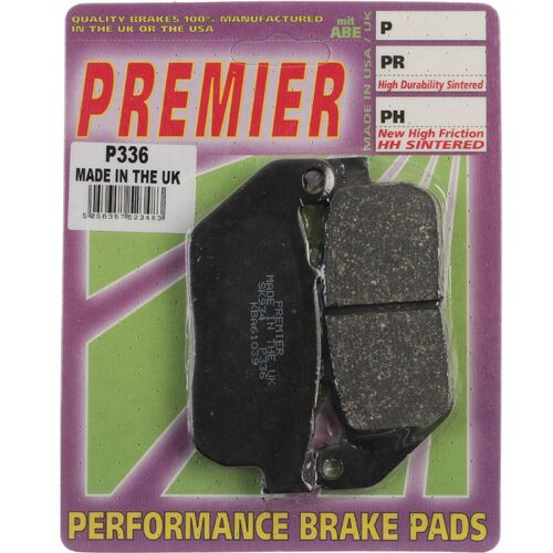 Harley Davidson XL 1200V Seventy Two 2012-2013 Premier Front Brake Pads