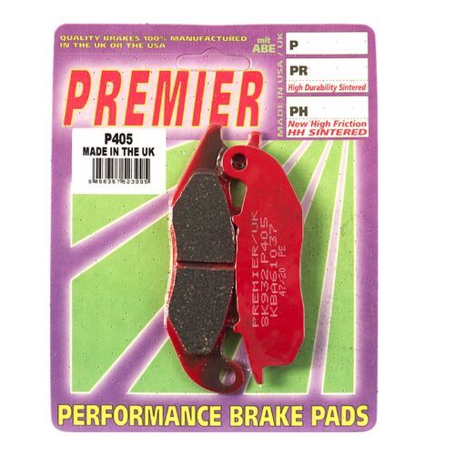 Honda CRF300L 2021-2022 Premier Front Disc Brake Pads Direct Replacement