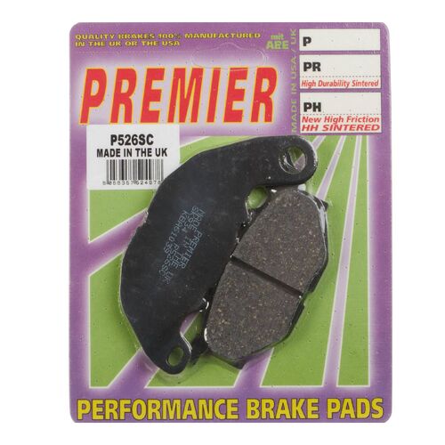Yamaha XMax 300 2017-2020 Premier Front Disc Brake Pads Direct Replacement
