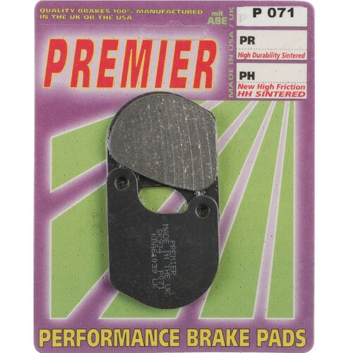 Harley Davidson XLCH 1000 Sportster 1981 Premier Front Brake Pads