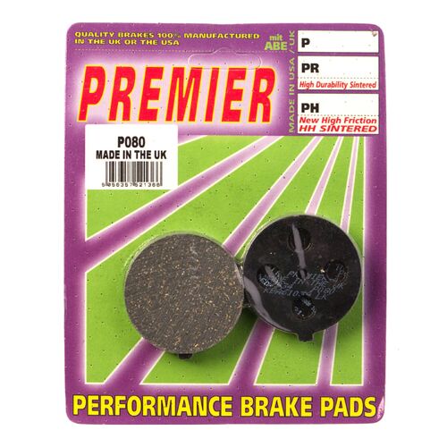 For Suzuki GT250 X7 1979-1982 Premier Front Disc Brake Pads Direct Replacement