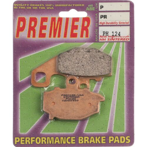 CF Moto 650NK 2015 Premier Sintered Rear Disc Brake Pads Direct Replacement