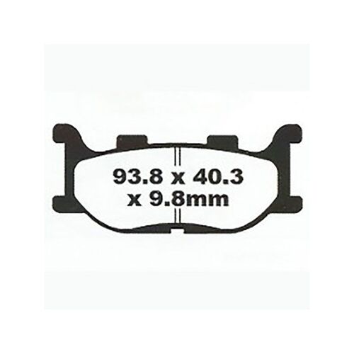 Yamaha FZ6N 2004-2006 Premier Sintered Front Disc Brake Pads