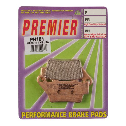 Aprilia SL750 Shiver 2007-2013 Premier Sintered Rear Brake Pads