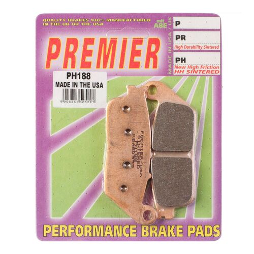Triumph Trident 660 2021-2022 Premier Sintered Front Brake Pads