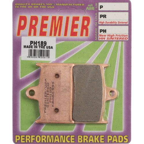 Triumph Speed Triple 900 1994-1996 Premier Sintered Front Brake Pads