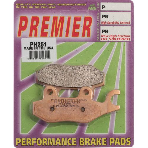 Triumph Bonneville T100 Black 2014-2021 Premier Sintered Rear Brake Pads