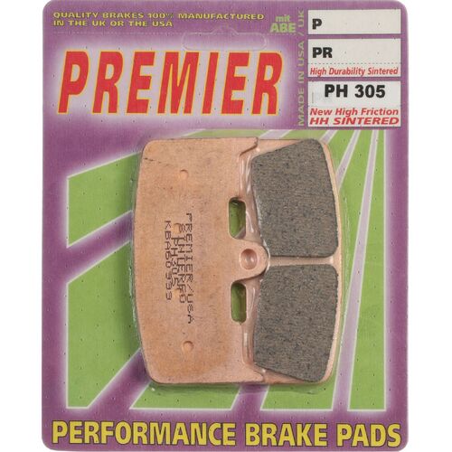Buell XB12 XT 2009-2010 Premier Sintered Front Disc Brake Pads