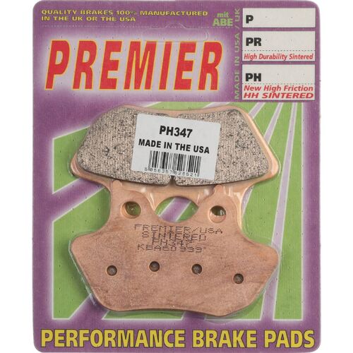 Husaberg FS450 2004 Premier Sintered Front Disc Brake Pads Direct Replacement