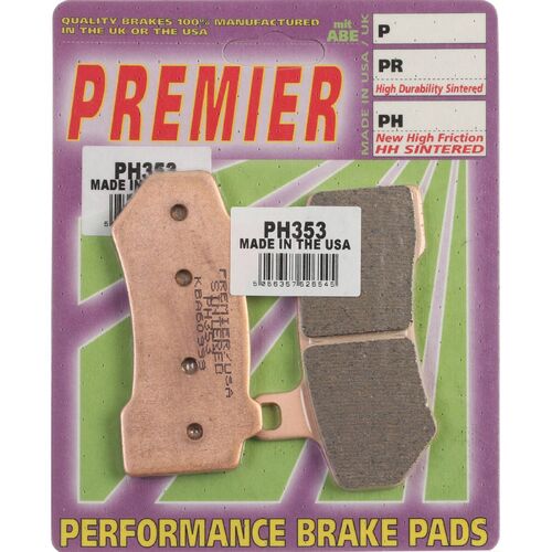Harley Davidson V-Rod Street Rod VRSCR 2006-2010 Premier Sintered Front Brake Pads