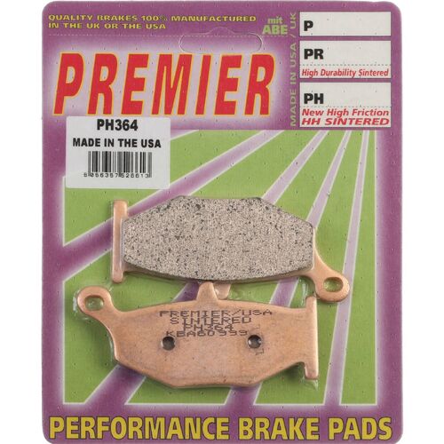 For Suzuki GSXR1000 2007-2008 Premier Sintered Rear Brake Pads