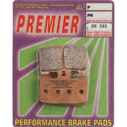 Buell 1125R 2007-2010 Premier Sintered Front Disc Brake Pads