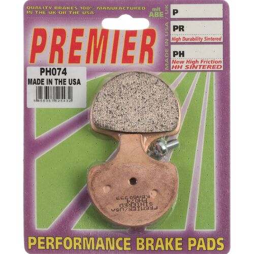 Harley Davidson FLHTC 1340 Electra Glide Cl 1986-1999 Premier Sintered Front Brake Pads