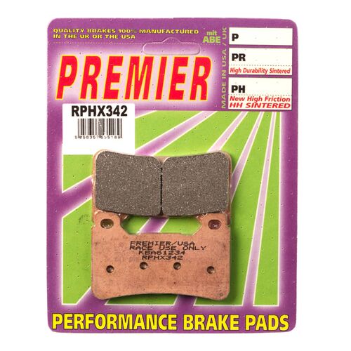 Honda CB1000R Predator 2008-2011 Premier Racing Sintered Front Brake Pads