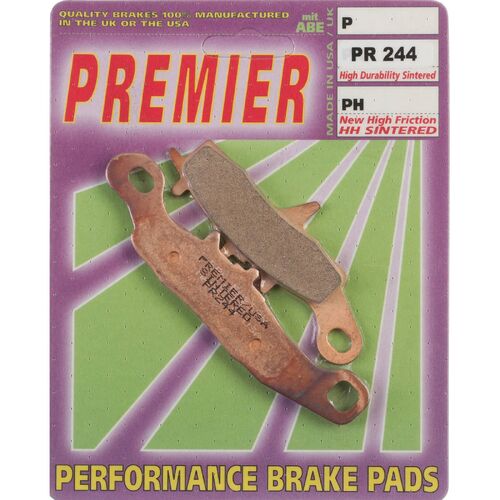 Kawasaki KX85 BW 2001-2022 Premier Full Sintered Front Brake Pads