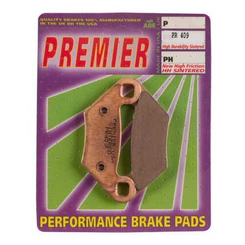 Polaris SportSMan 850 Touring EPS 2010-2014 Premier Full Sintered Rear Brake Pads