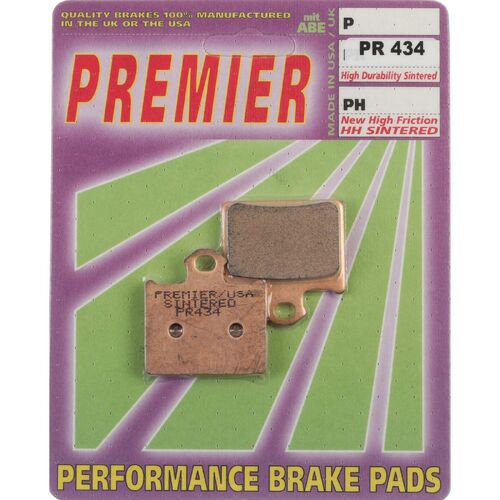 KTM 85 SX SW 2011-2020 Premier Full Sintered Rear Brake Pads