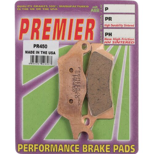 Can-Am OutLander 1000 Max EFI XTP 2014-2017 Premier Full Sintered Right Rear Brake Pads