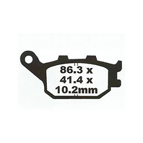 For Suzuki DL650 V-Strom ABS 2013-2014 Premier Semi Sintered Rear Brake Pads