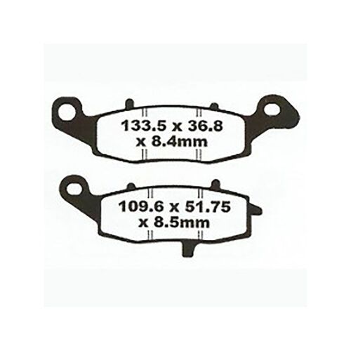 For Suzuki SV650S 1999-2010 Premier Semi Sintered Left Front Brake Pads