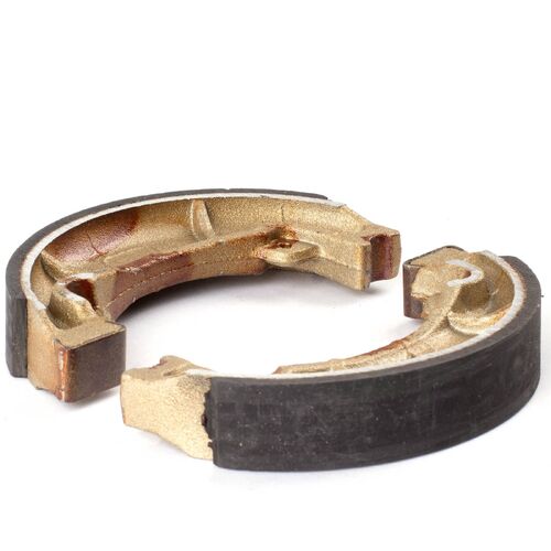 Honda XR350R 1983 Premier Front Drum Brake Shoes 130X22mm Direct Replacement