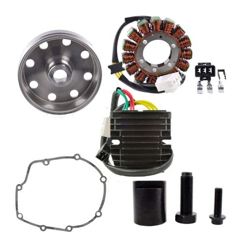Aprilia RSV4R 2014 RMSTATOR Kokusan Flywheel Puller Stator & Mosfet Regulator Kit