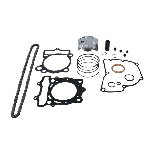 Fits Suzuki RM-Z250 2016-2024 Vertex Top End Rebuild Kit Forged 76.95mm 13.75:1 Comp Piston A