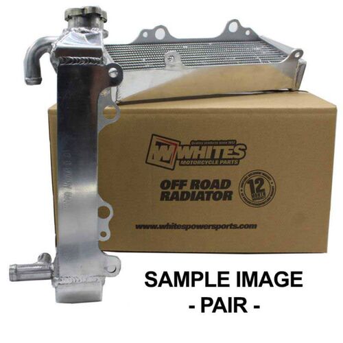 Yamaha YZ450F 2009 Whites Replacement Aluminium Radiator - Pair