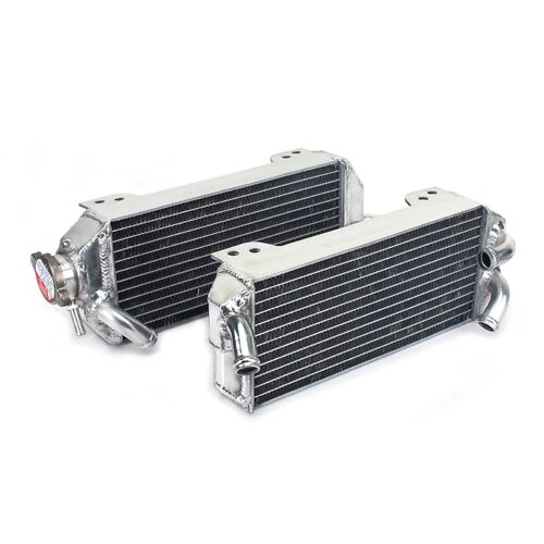 For Suzuki DR-Z400E 2006 Whites Replacement Aluminium Radiator - Pair