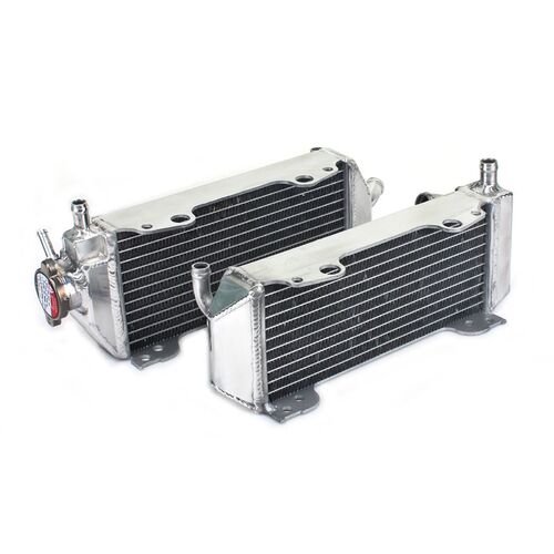For Suzuki RM125 2002 Whites Replacement Aluminium Radiator - Pair