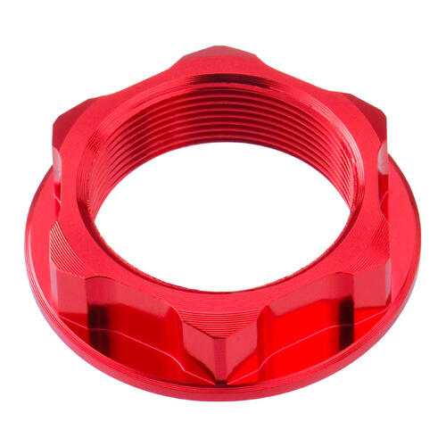 Husaberg TE250 2011-2013 Zeta Stem Nut M26 x 32 P1.0 H10 Red