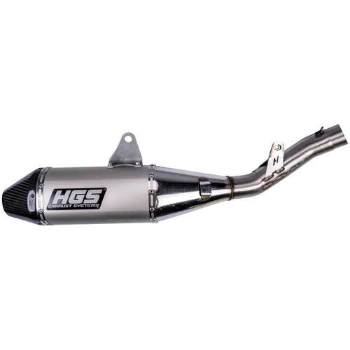 KTM 500 EXC-F 2024 HGS Stainless Steel Carbon 4 Stroke Silencer Exhaust Muffler Pipe