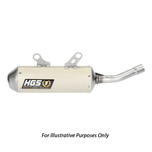 Husqvarna TC250 2019-2022 HGS Grey 2 Stroke Silencer Exhaust Muffler