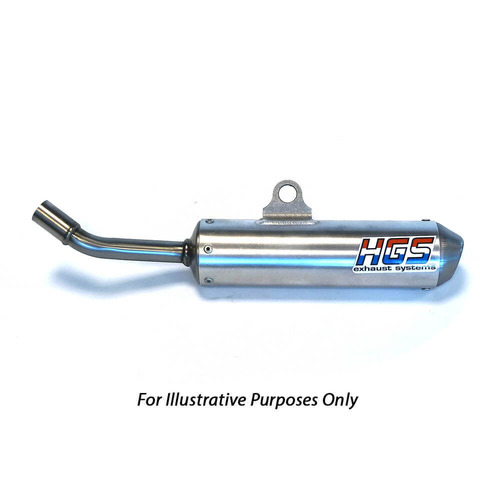 Yamaha YZ85 2002-2025 HGS Grey 2 Stroke Silencer Exhaust Muffler