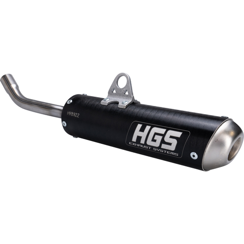 Yamaha YZ85 2002-2025 HGS Black 2 Stroke Silencer Exhaust Muffler