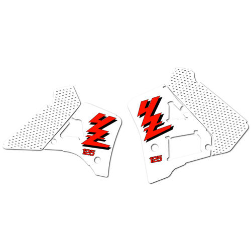 Yamaha YZ125 1990 - Graphics Kit OEM Replica Stickers