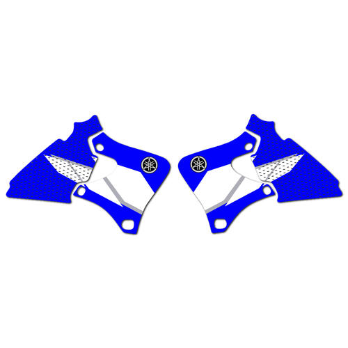 Yamaha YZ250F 2002 - Graphics Kit OEM Replica Stickers