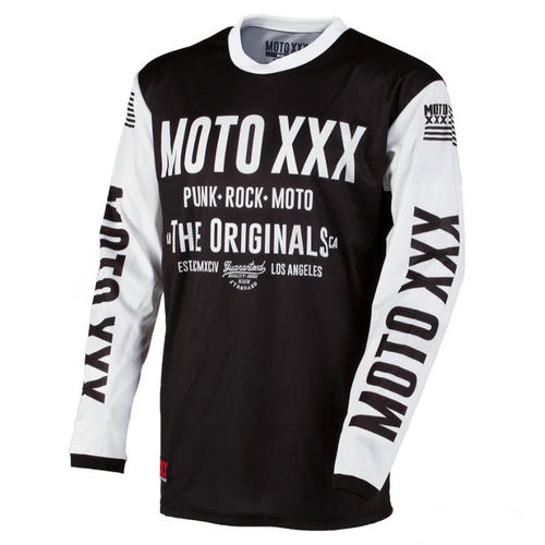 Oneal Moto XXx MX Motocross Jersey Black White
