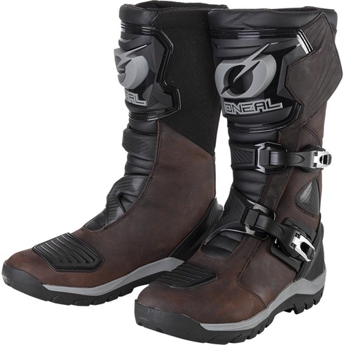 Oneal Sierra Wp Pro Adventure MX Boots CRazy Horse Brown 9