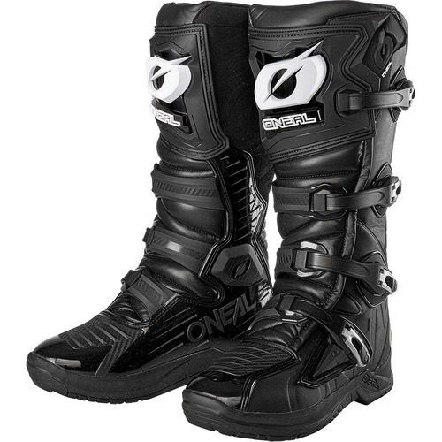 Oneal RMX Motocross MX Boots Black White 10